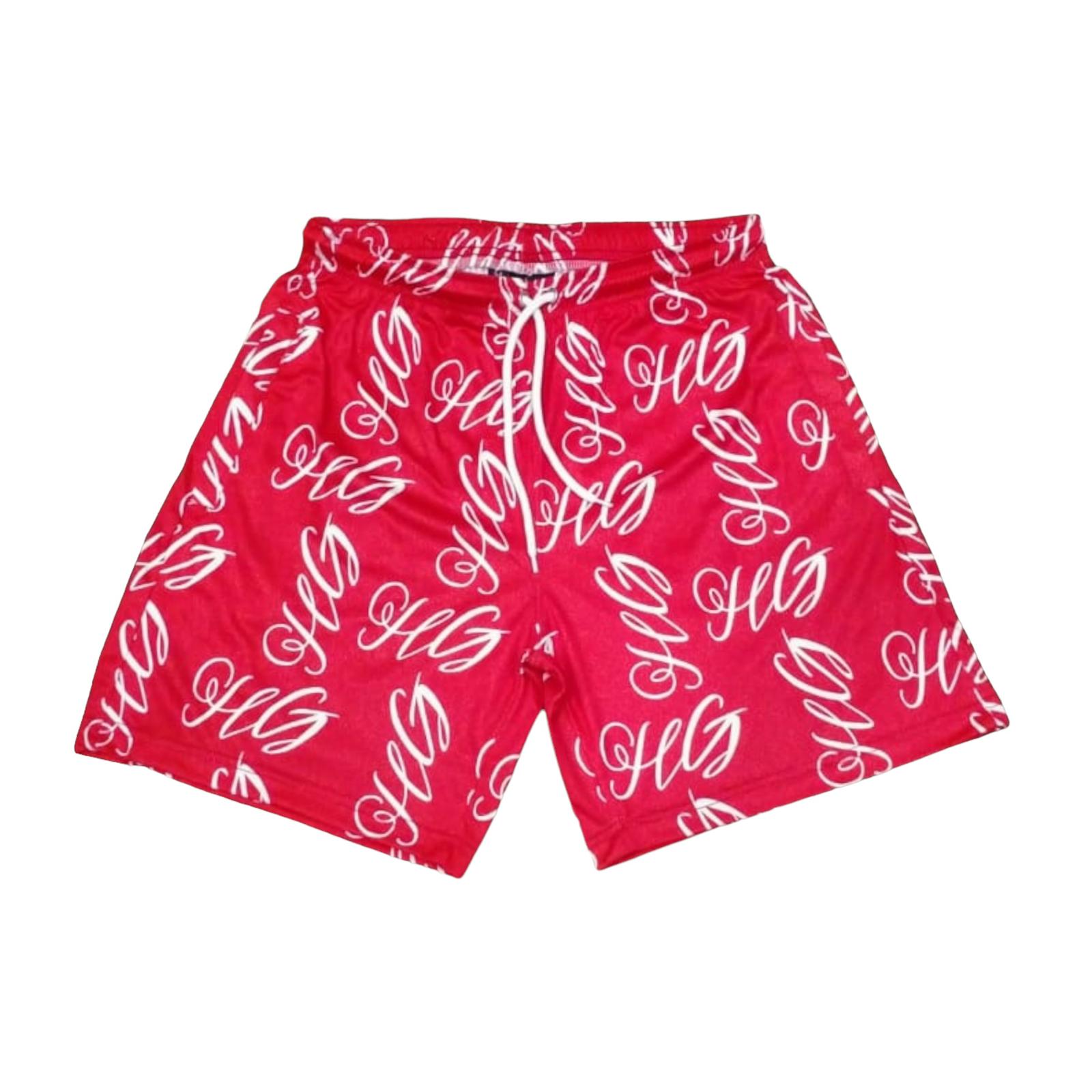 HG Symbol Shorts All Over Print Relaxed Fit by Holy Godz
