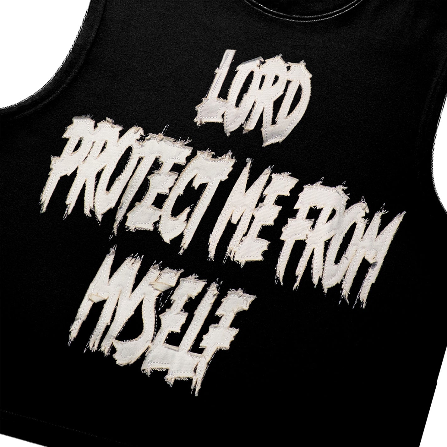 THE LORD PROTECT ME FROM MYSELF SLEEVELESS TEE Holy Godz
