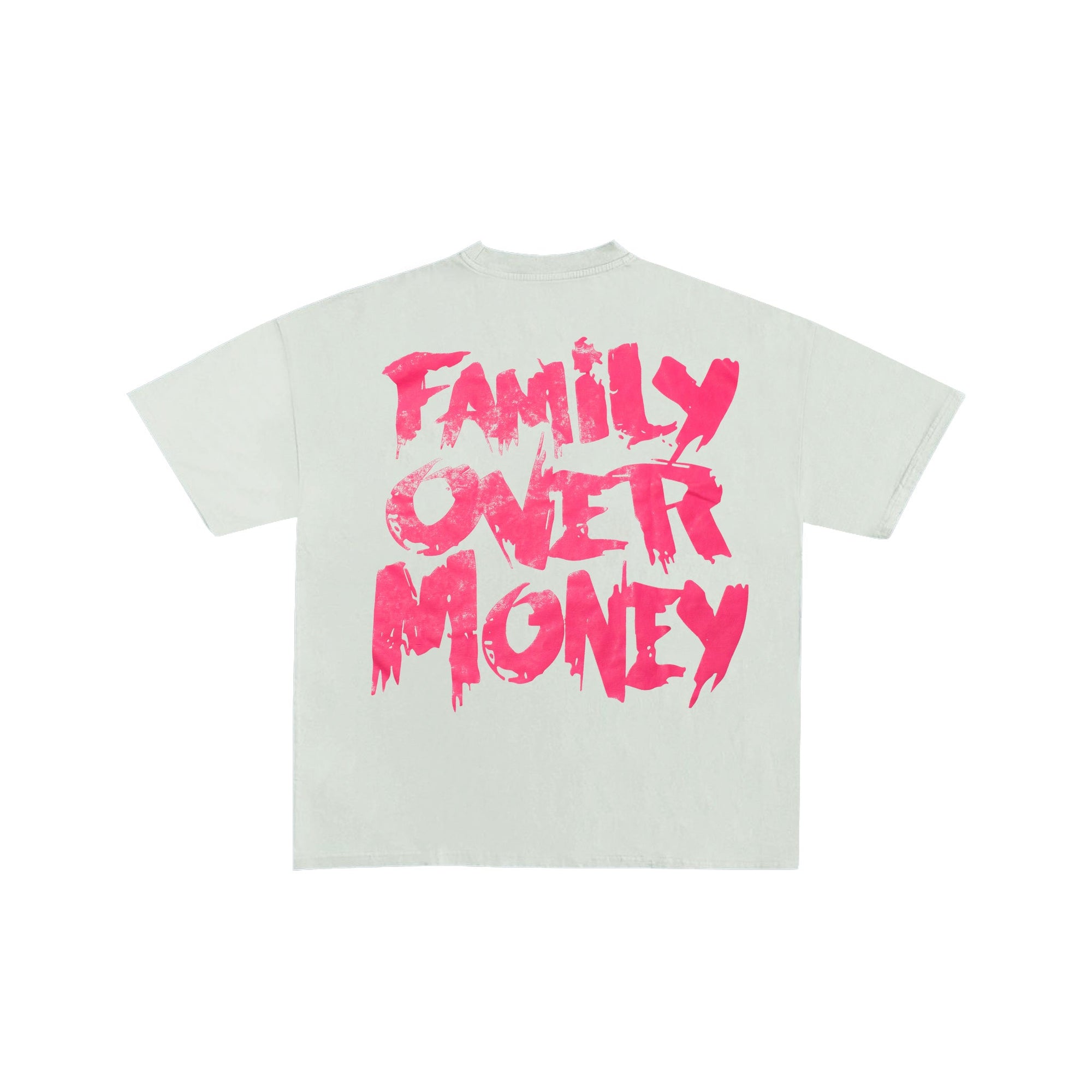 FAMILY OVER MONEY TEE Holy Godz