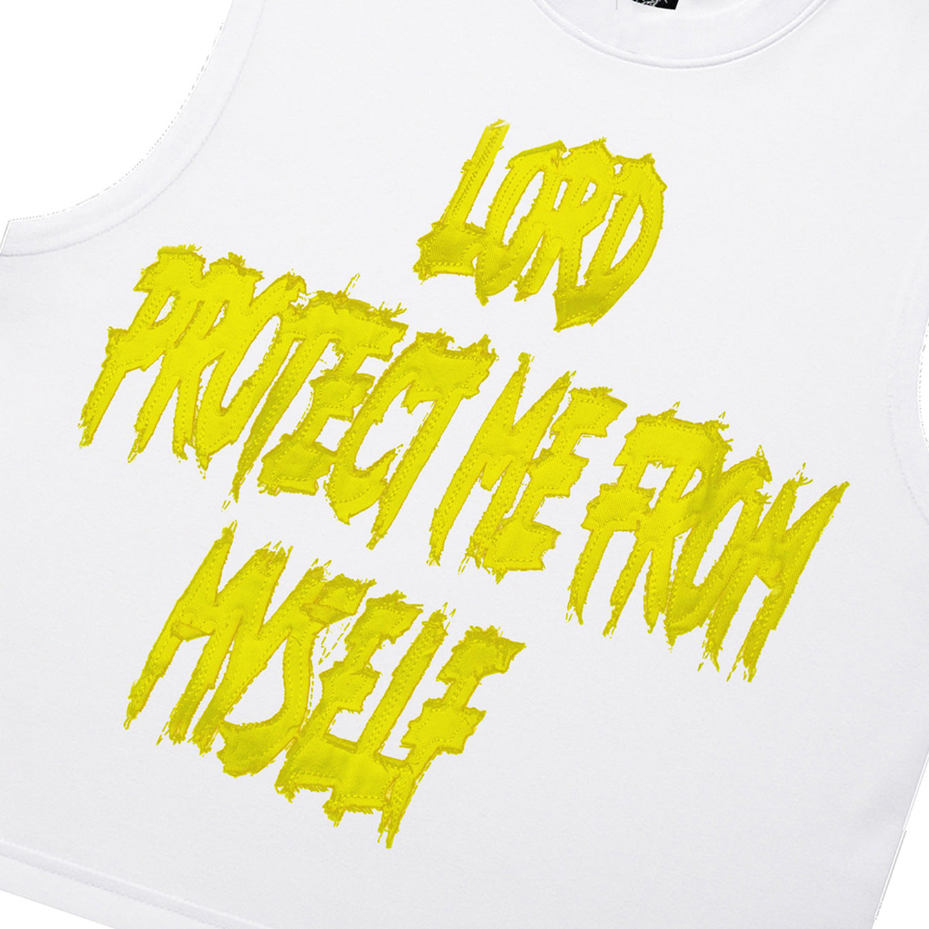 THE LORD PROTECT ME FROM MYSELF SLEEVELESS TEE Holy Godz