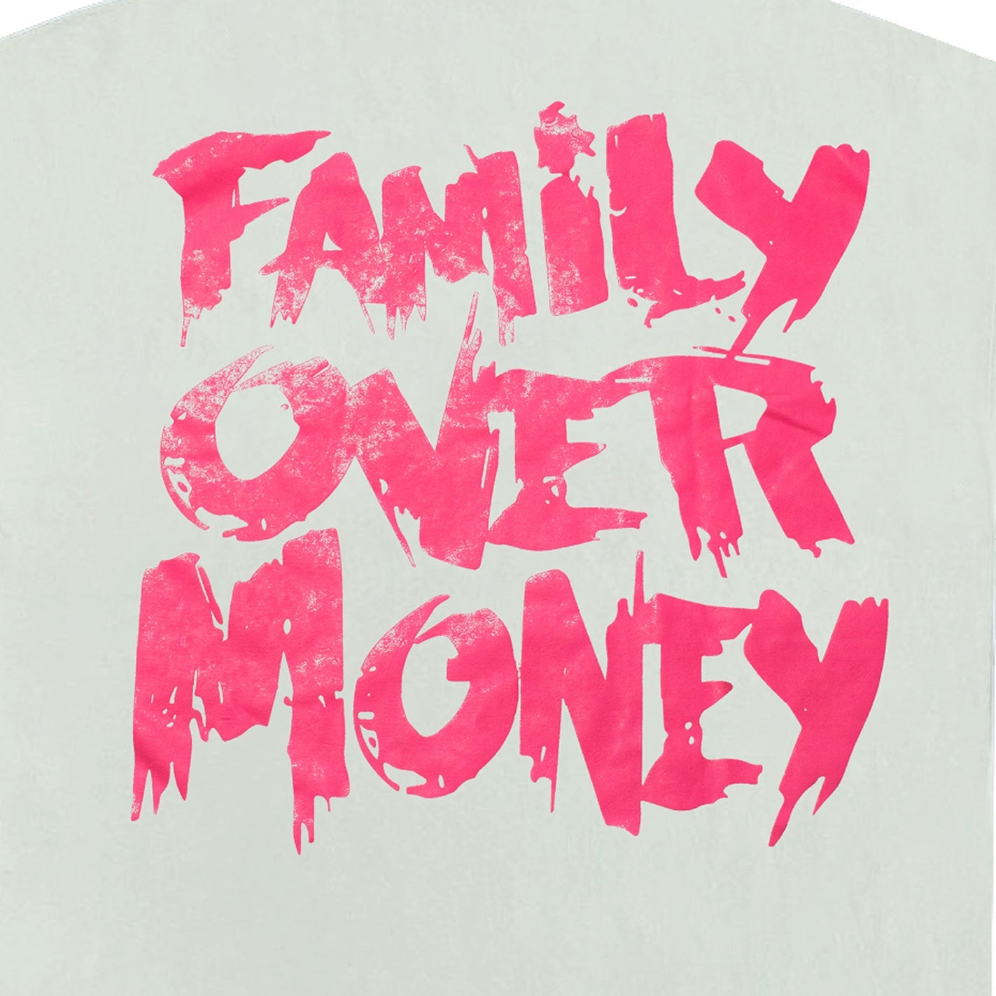 FAMILY OVER MONEY TEE Holy Godz