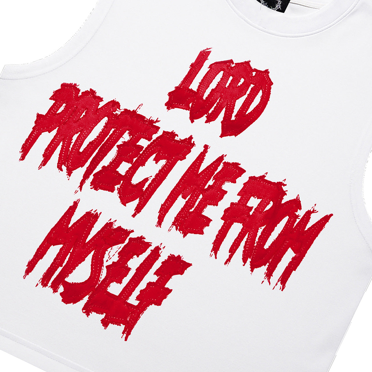 THE LORD PROTECT ME FROM MYSELF SLEEVELESS TEE Holy Godz