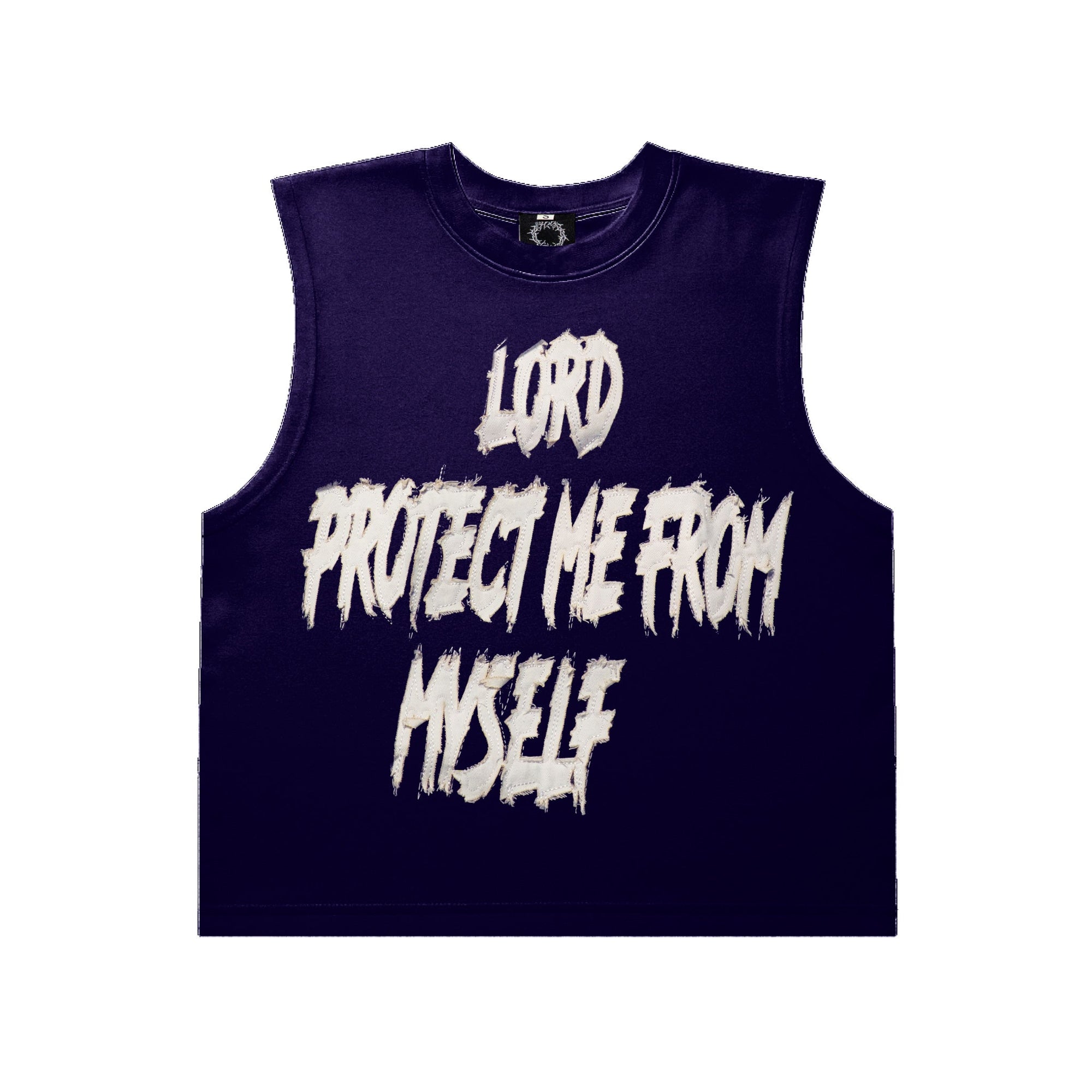 THE LORD PROTECT ME FROM MYSELF SLEEVELESS TEE Holy Godz