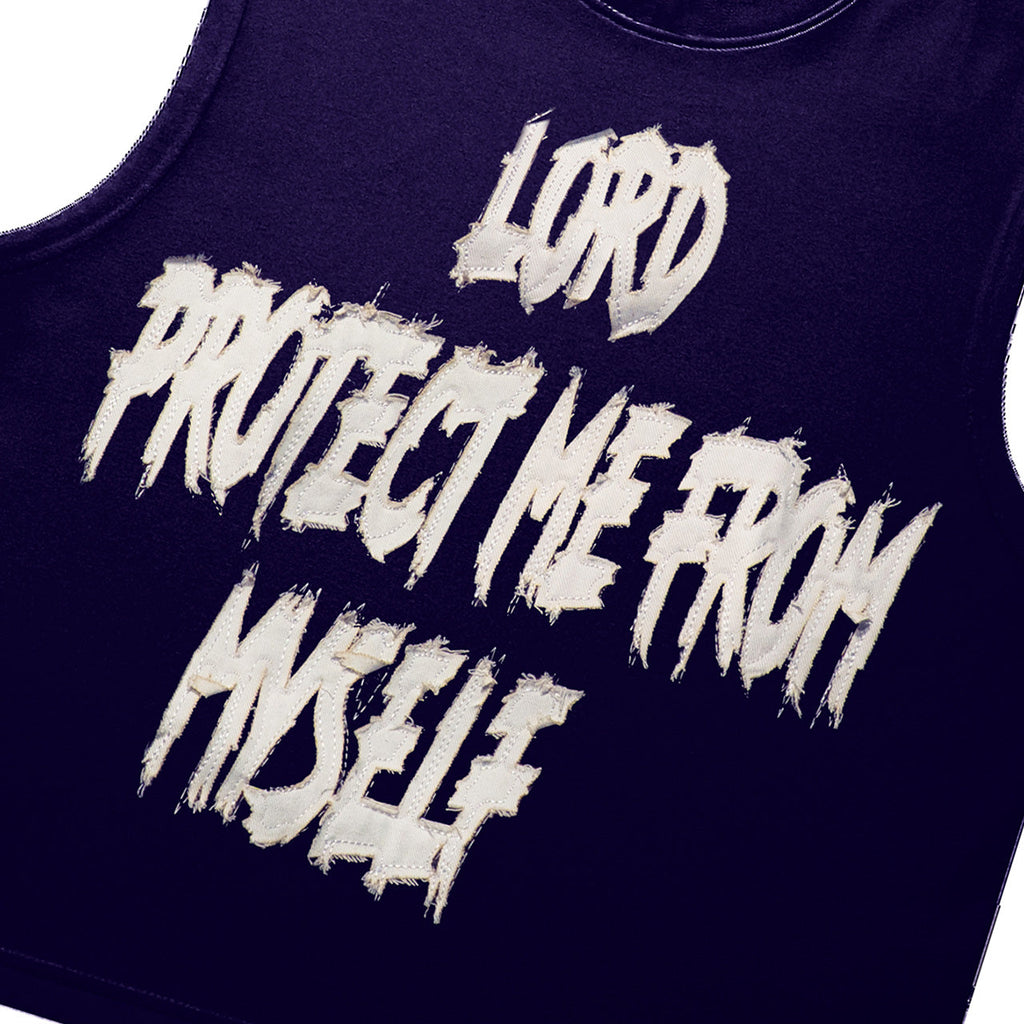 THE LORD PROTECT ME FROM MYSELF SLEEVELESS TEE Holy Godz