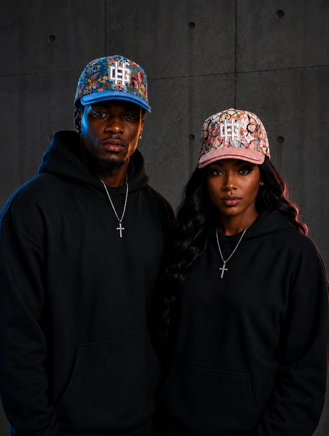 The Pair — Holy Godz Tapestry Cap Set Holy Godz