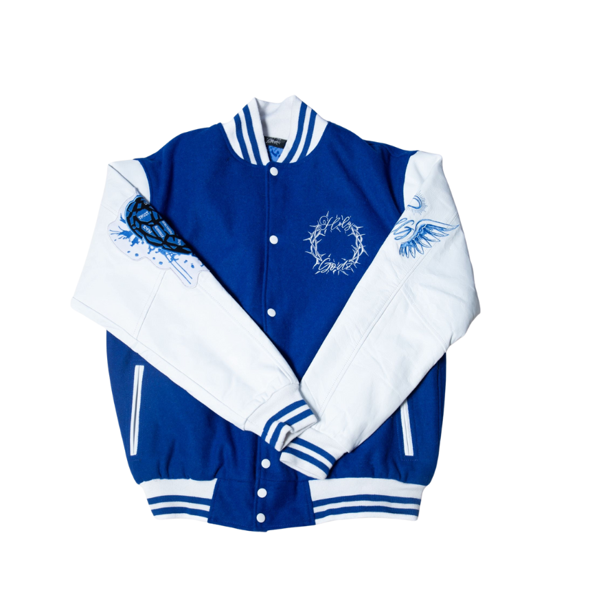 LOVE HEALS ALL VARSITY JACKET Holy Godz