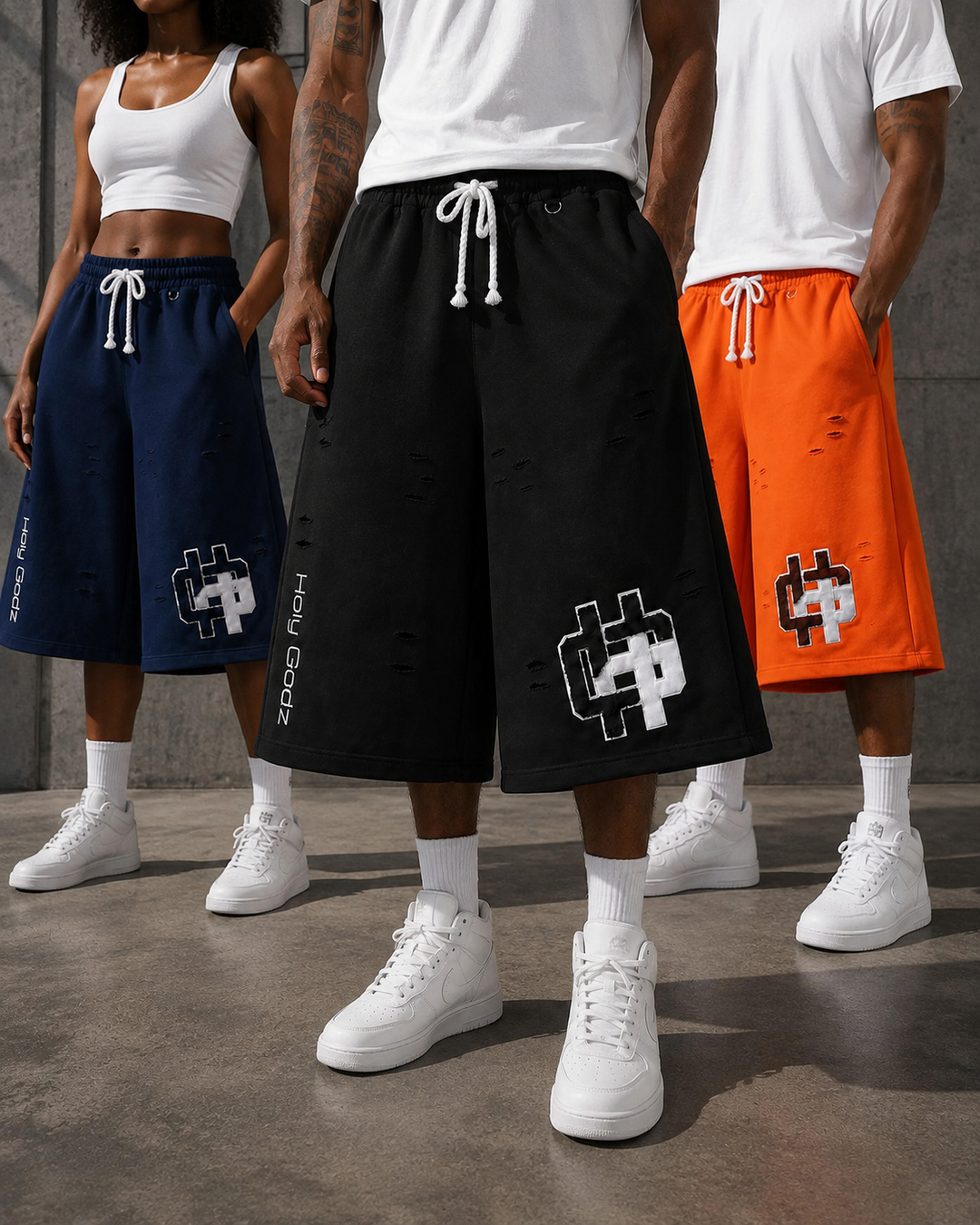 Holy Godz Built Diffrent Shorts Holy Godz