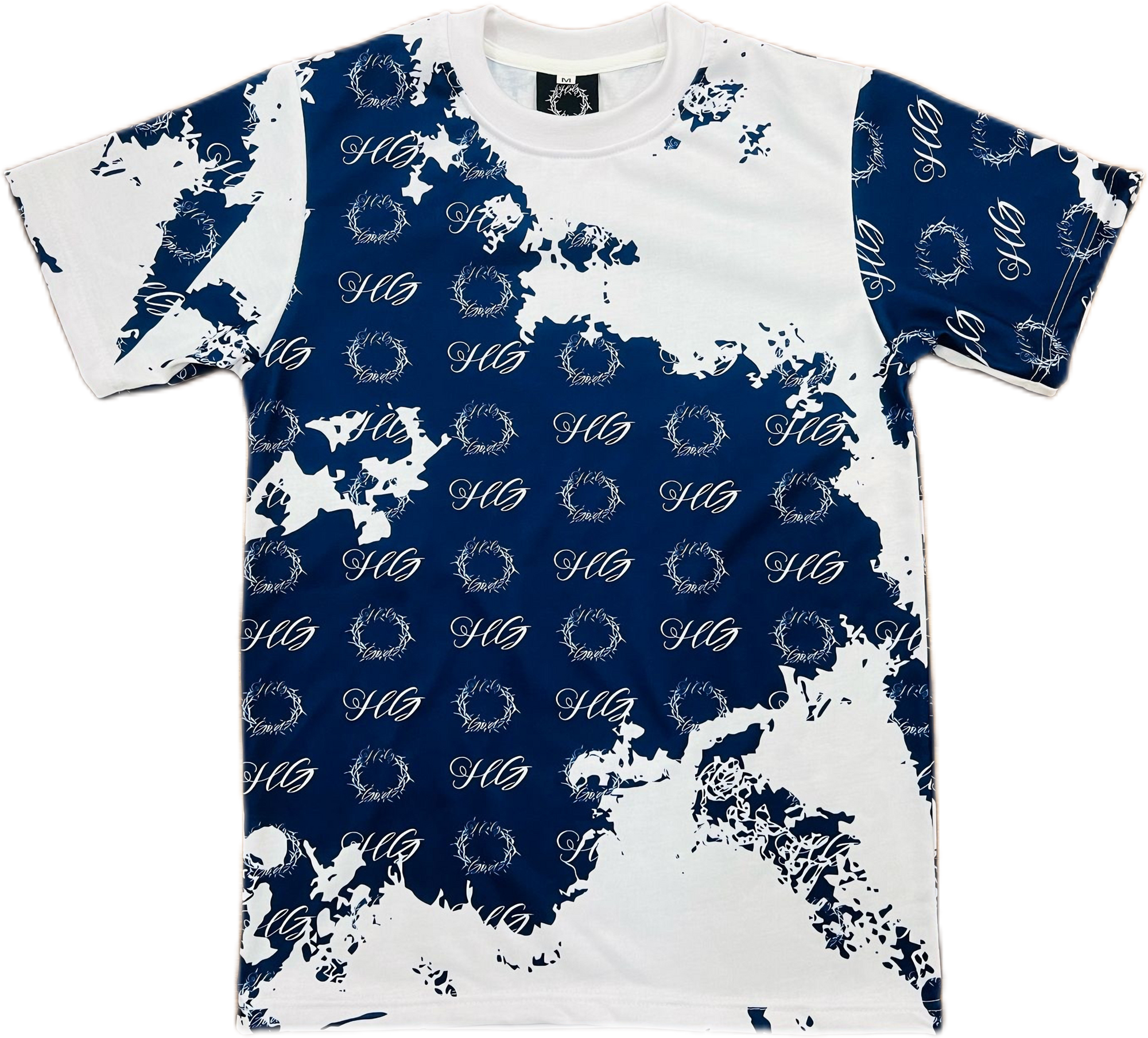 Crown Stain T Shirt Holy Godz