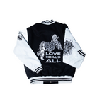 LOVE HEALS ALL VARSITY JACKET Holy Godz