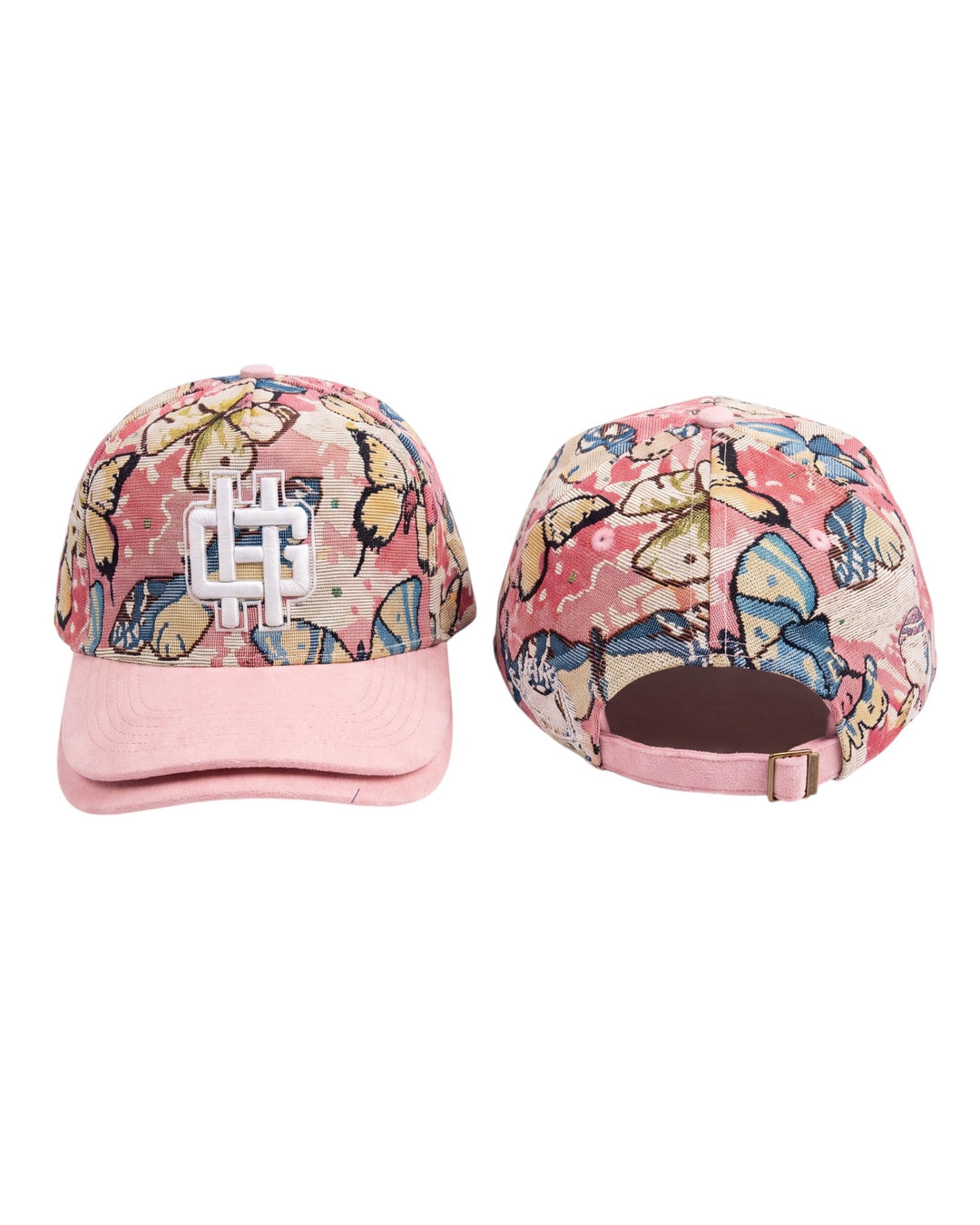 Holy Godz Tapestry Cap — brass buckle strap detail