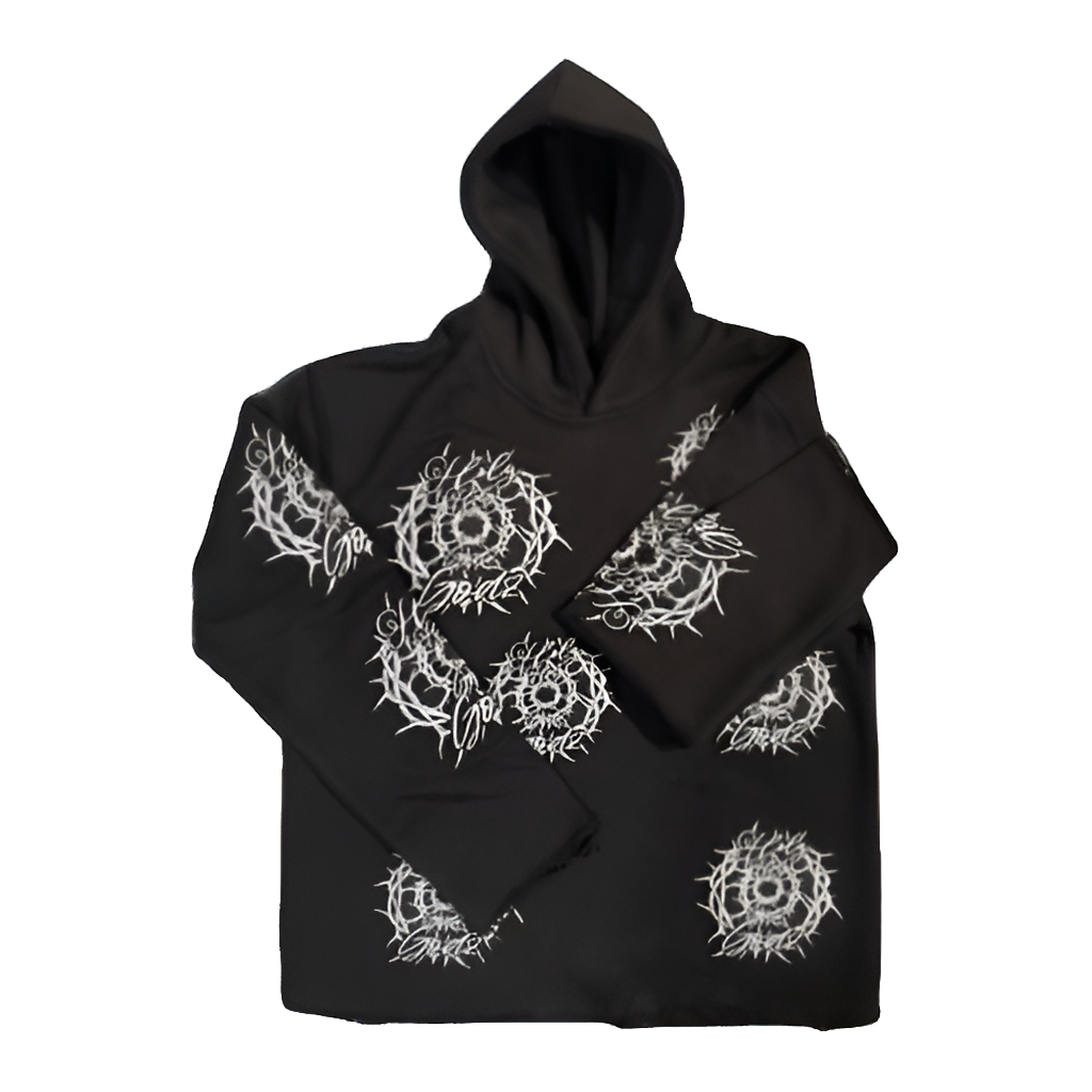 Crown of Thorns Hoodie (Black) Holy Godz