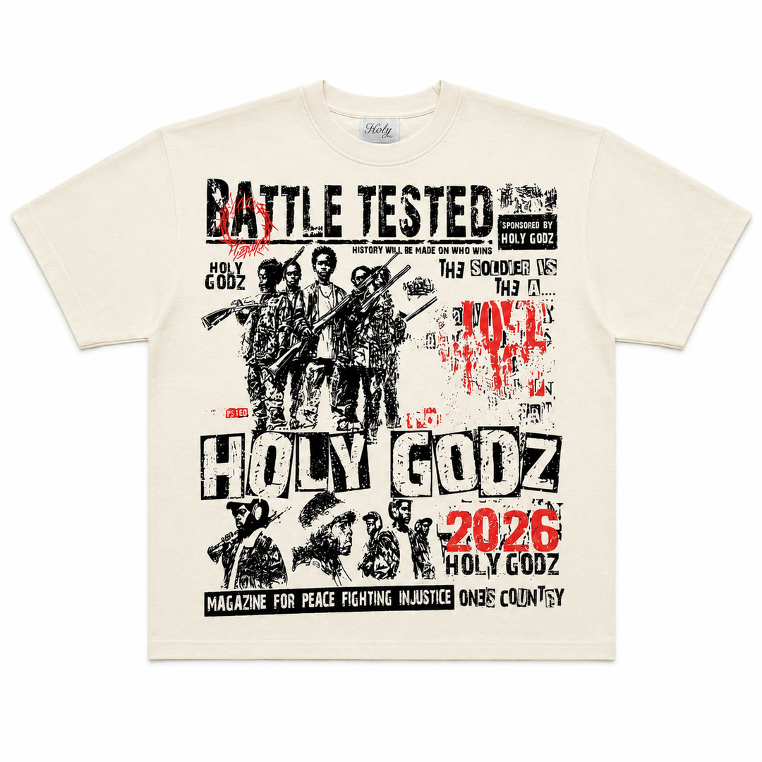 Battle Tested Tee Holy Godz