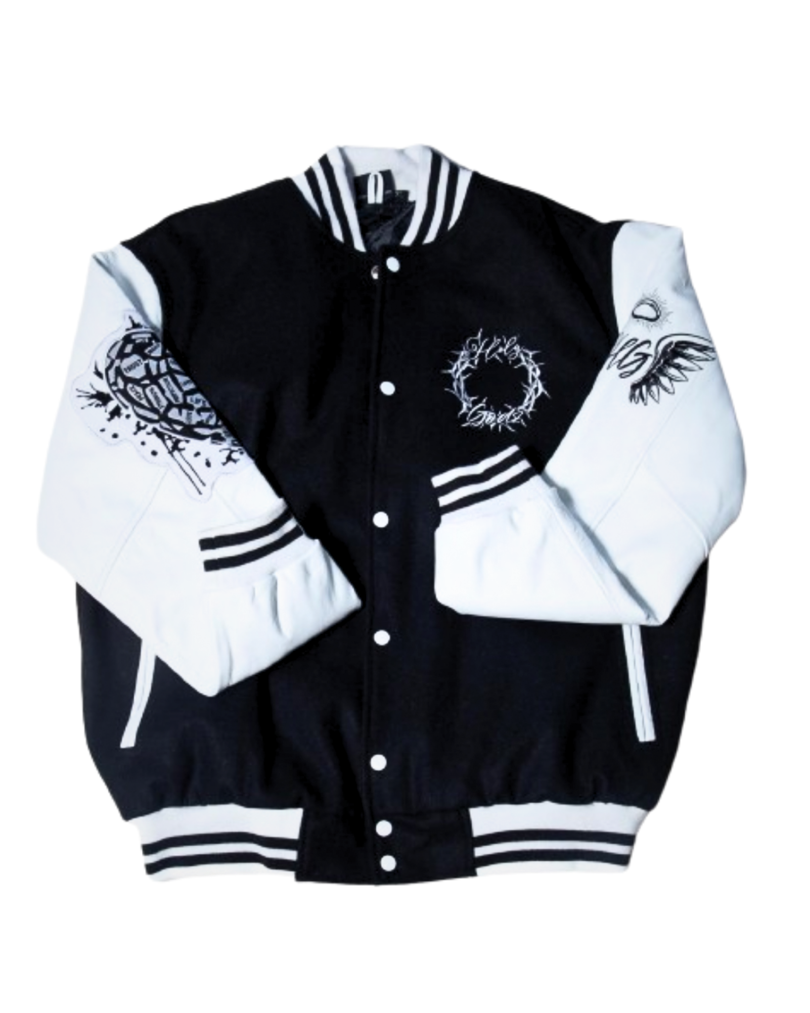 LOVE HEALS ALL VARSITY JACKET
