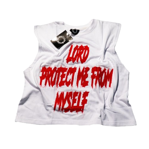 The Lord Protect Me From Myself sleeveless tee Holy Godz