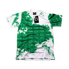 Crown Stain T Shirt —Green Holy Godz