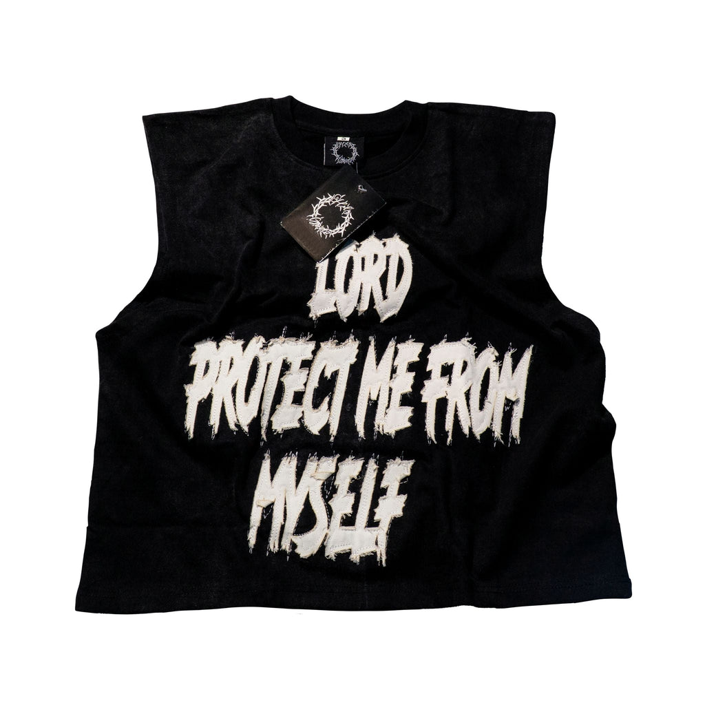 The Lord Protect Me From Myself sleeveless tee Holy Godz
