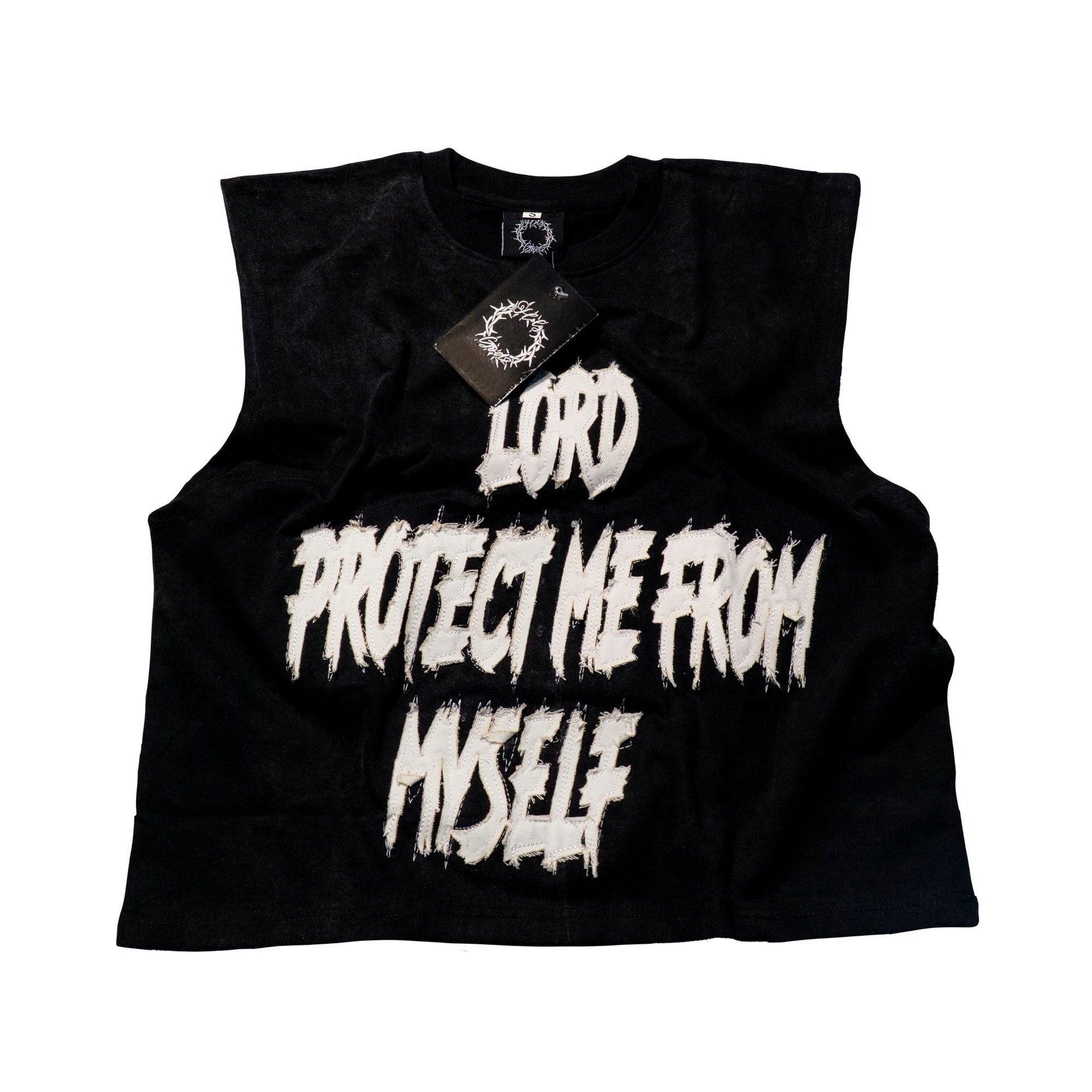 The Lord Protect Me From Myself sleeveless tee Holy Godz