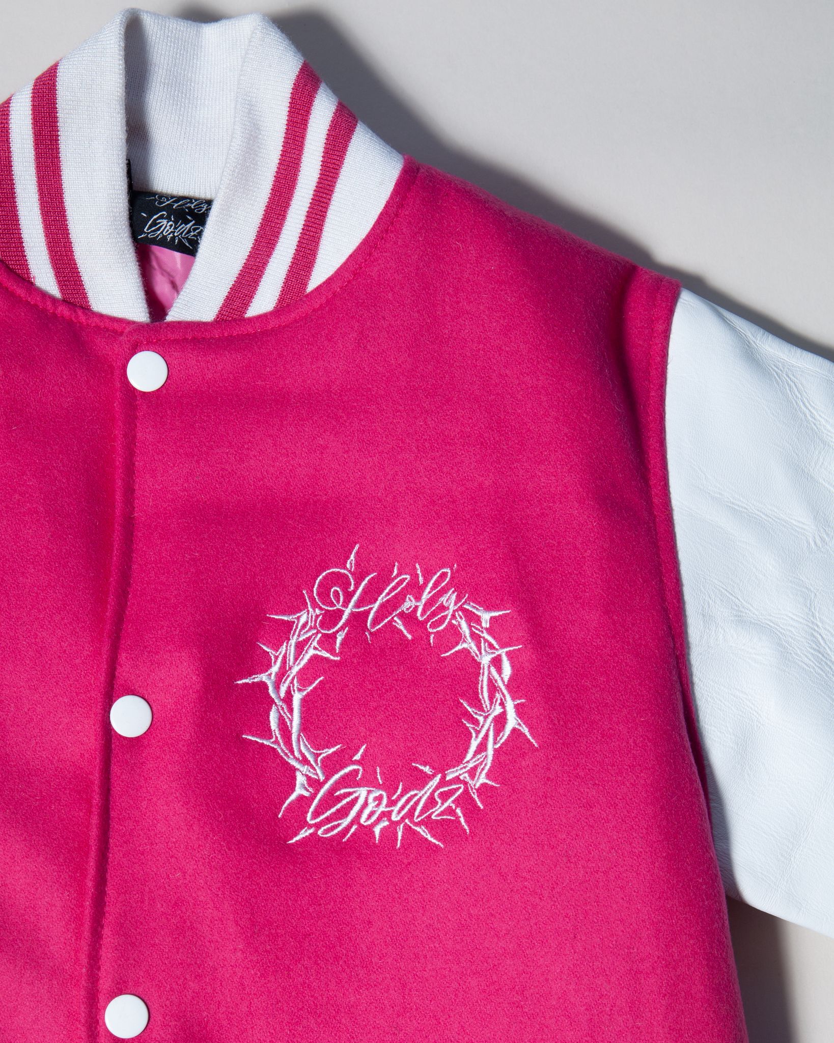 LOVE HEALS ALL VARSITY JACKET Holy Godz