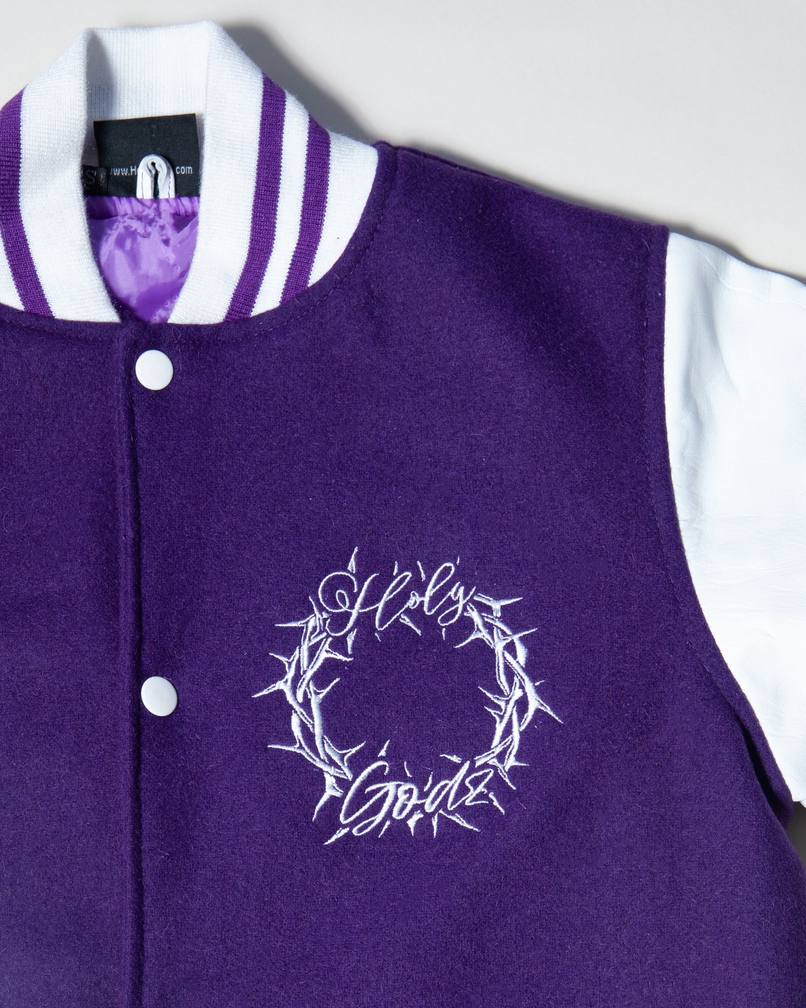 LOVE HEALS ALL VARSITY JACKET Holy Godz