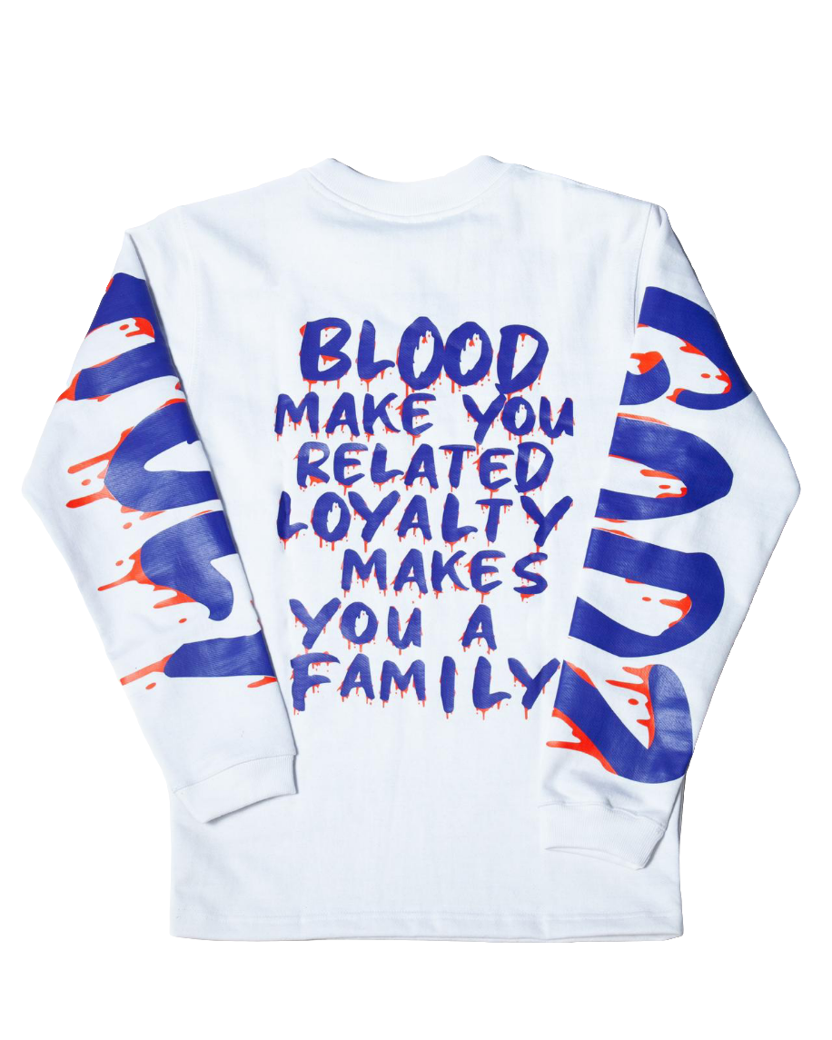 Oversize Long Sleeve Shirt (White) Holy Godz