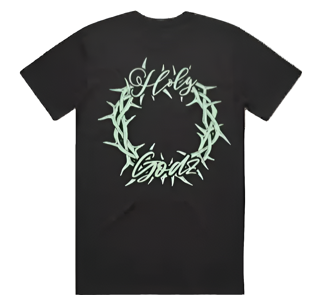 HG LOGO GLOW IN THE DARK TEE Holy Godz