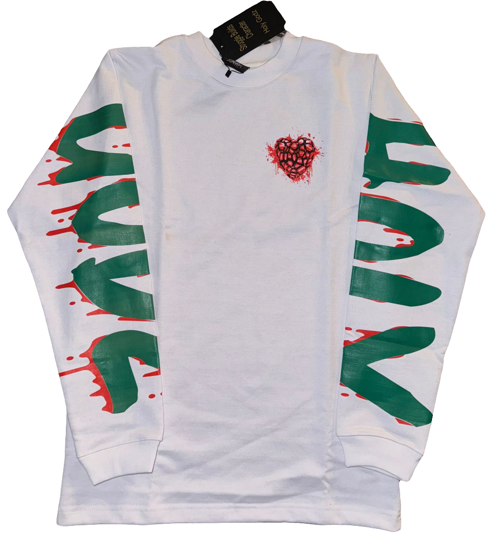 Oversize Long Sleeve Shirt (Black) Holy Godz