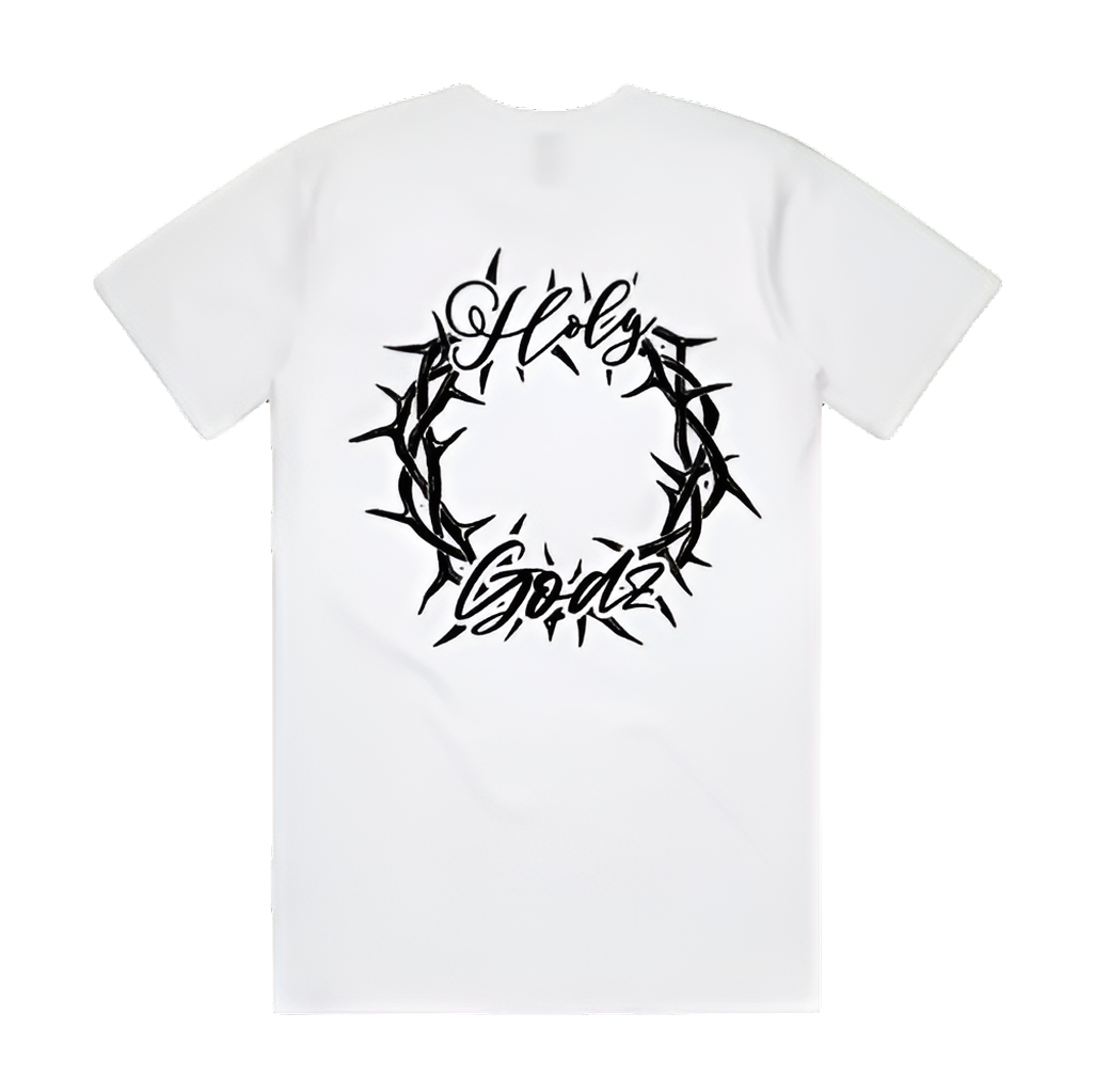 HG Signature White Tee, Is for the ones burn to spread love to the ones who do not experience it yet.