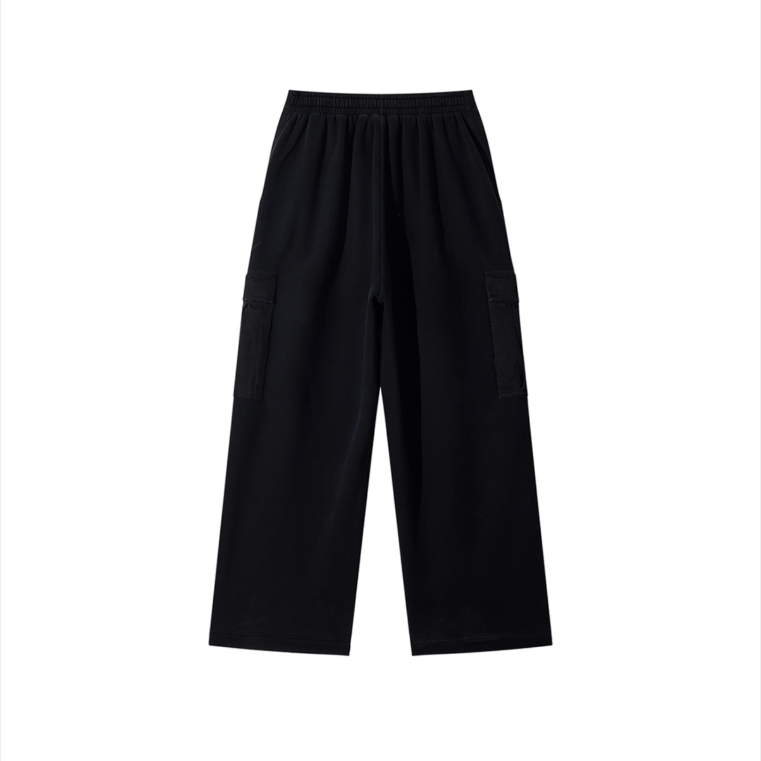 Unisex Sunfade Washed Fleece Cargo Pants ODMPOD