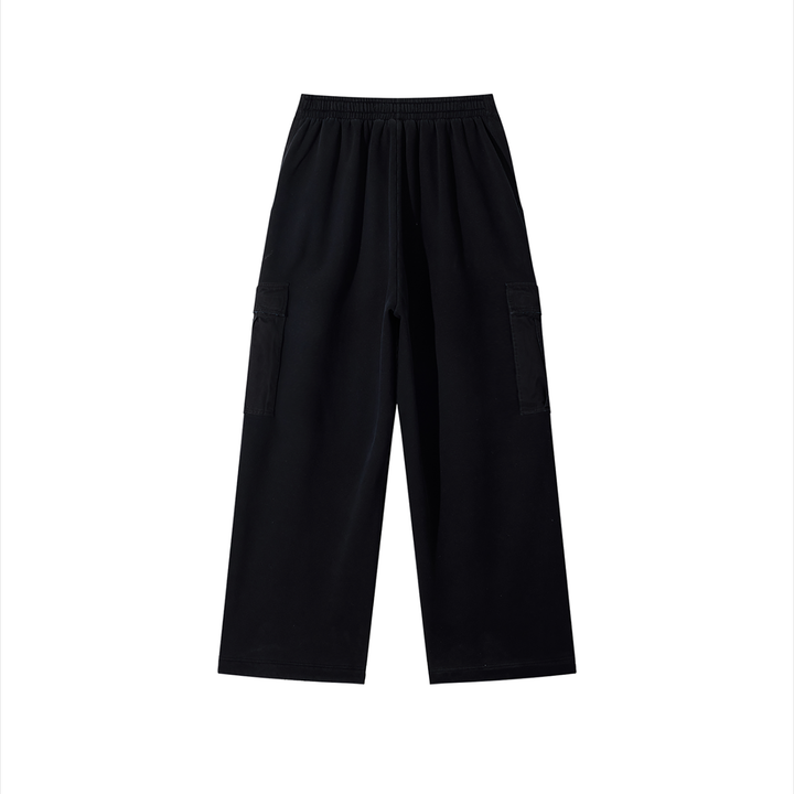 Unisex Sunfade Washed Fleece Cargo Pants ODMPOD